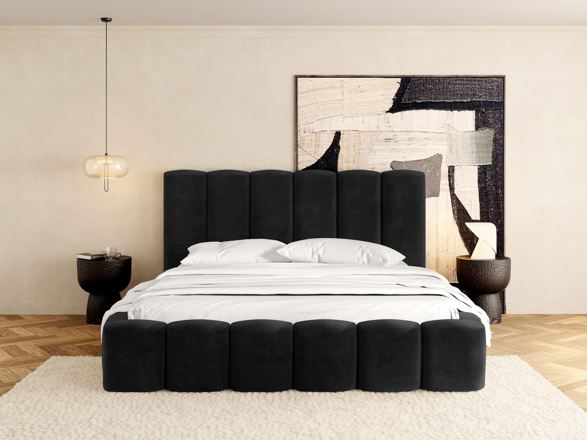 WFL GROUP Polsterbett Serenity (Modernes Polsterbett günstig online kaufen