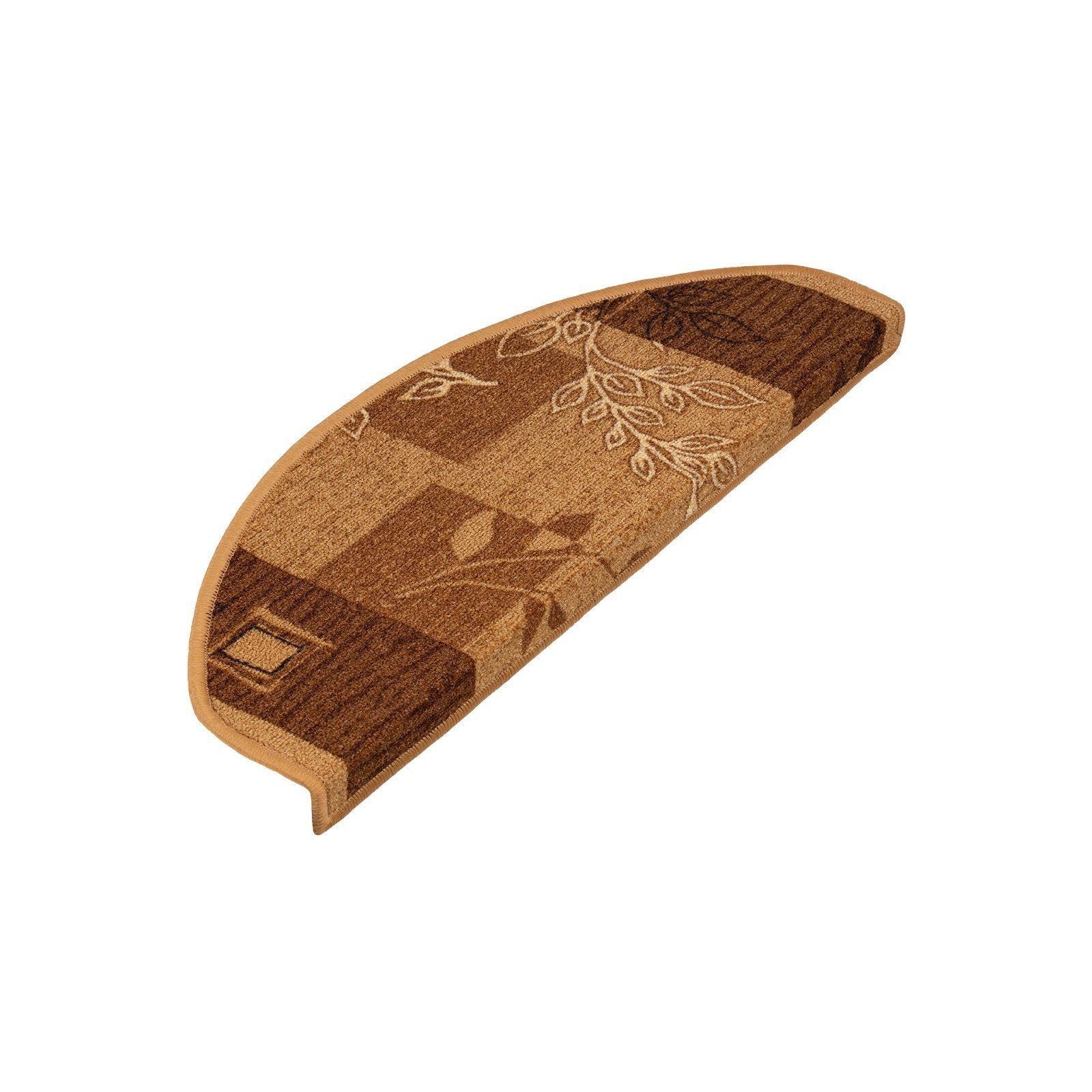 Floordirekt Stufenmatte Akzent, 3 Farben & 2 Größen, Treppenschutz, Halbrund, Höhe: 5 mm