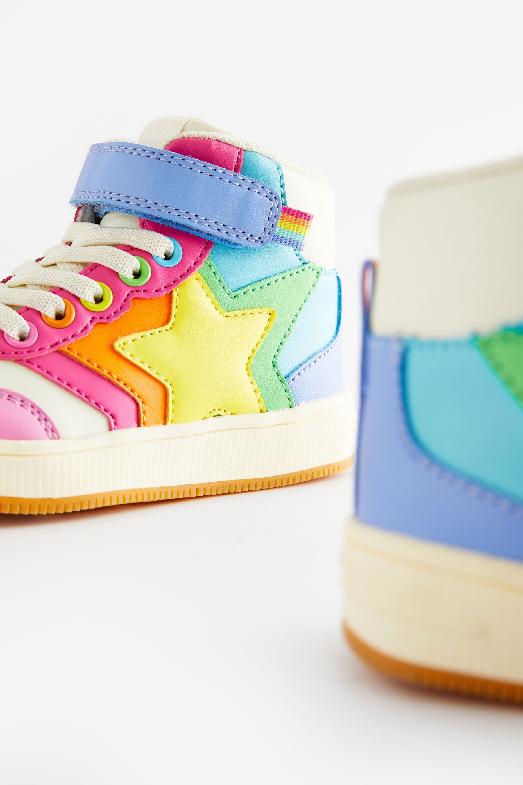 Little Bird by Jools Oliver Little Bird by Jools Oliver Bunte Hi-Top-Sneaker Sneaker – Bild 3 von 5