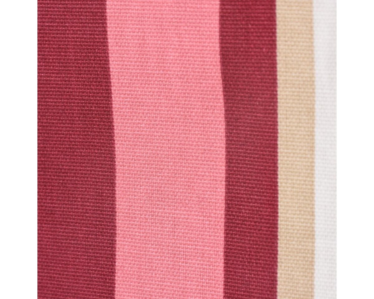 Thumbnail - Prestigious Textiles Stoff Dekostoff Baumwollstoff Längsstreifen rot rosa braun grün