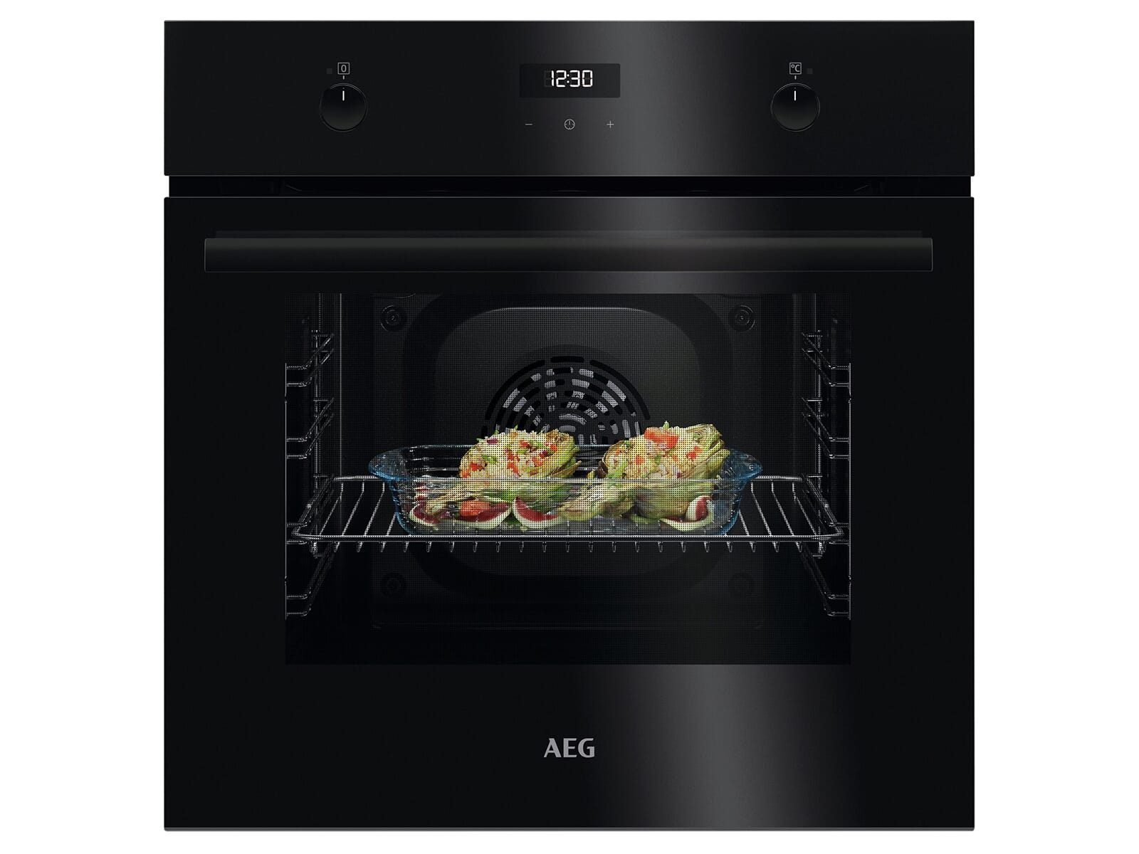 AEG Backofen-Set, Reinigung mit Wasser / Dampf, Timer