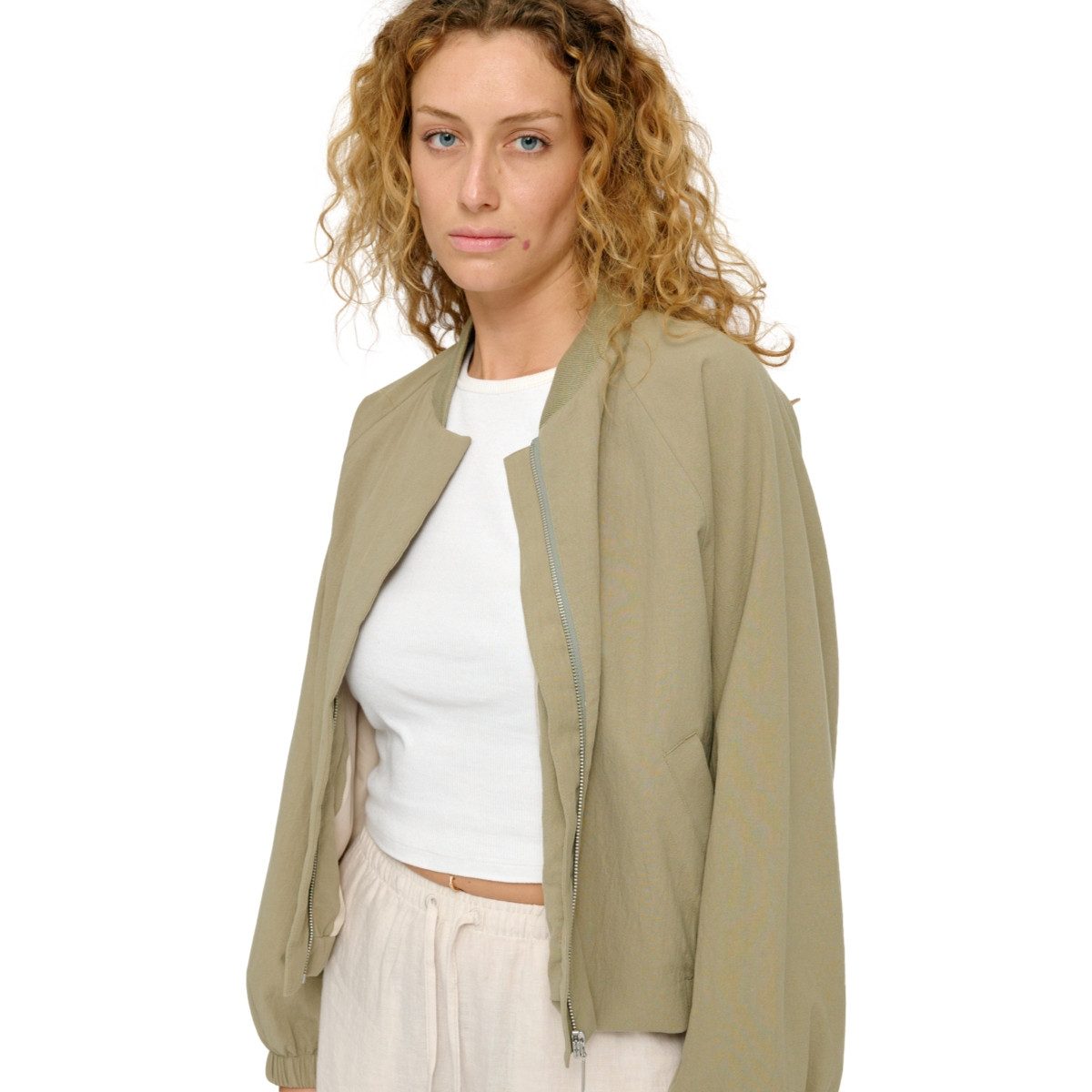 MAZINE Blouson Mazine Short Cotton Bomber - Leichte Jacke