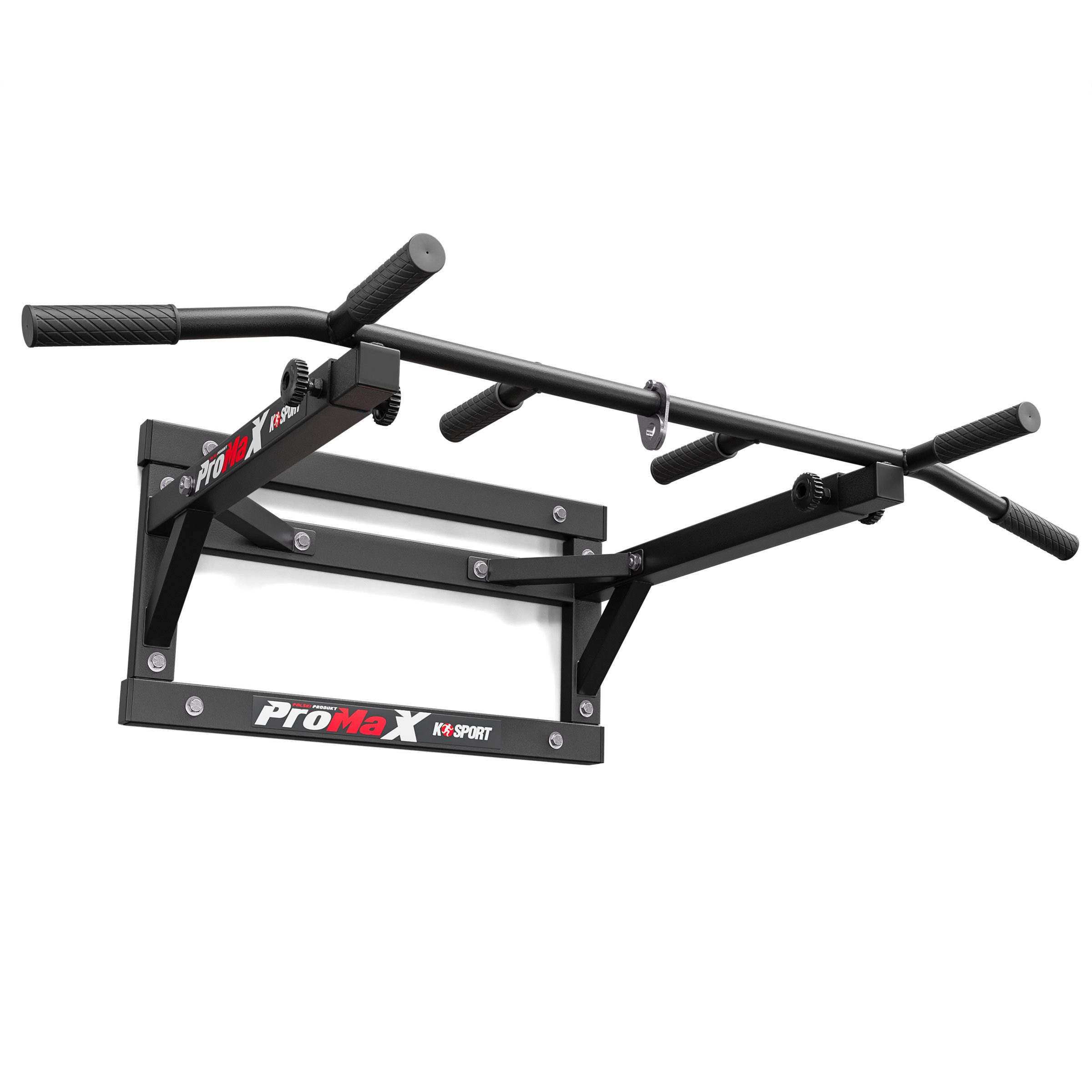 K-SPORT Klimmzugstange Pull-Up Bar mit 3 verschiedenen Griffen, Made in EU!