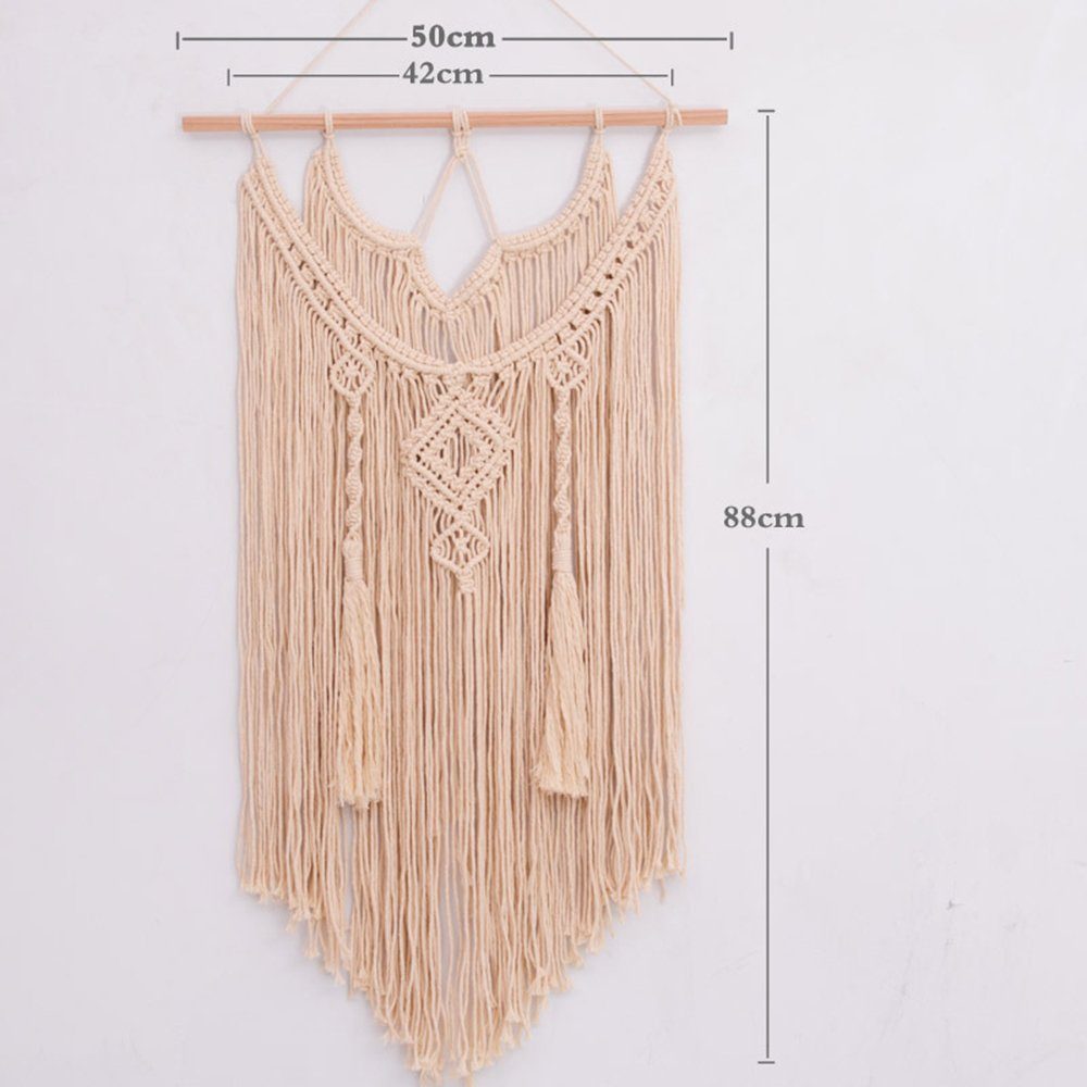 Coonoor Wanddekoobjekt Boho Style Deko,Makramee Wandbehang günstig online kaufen