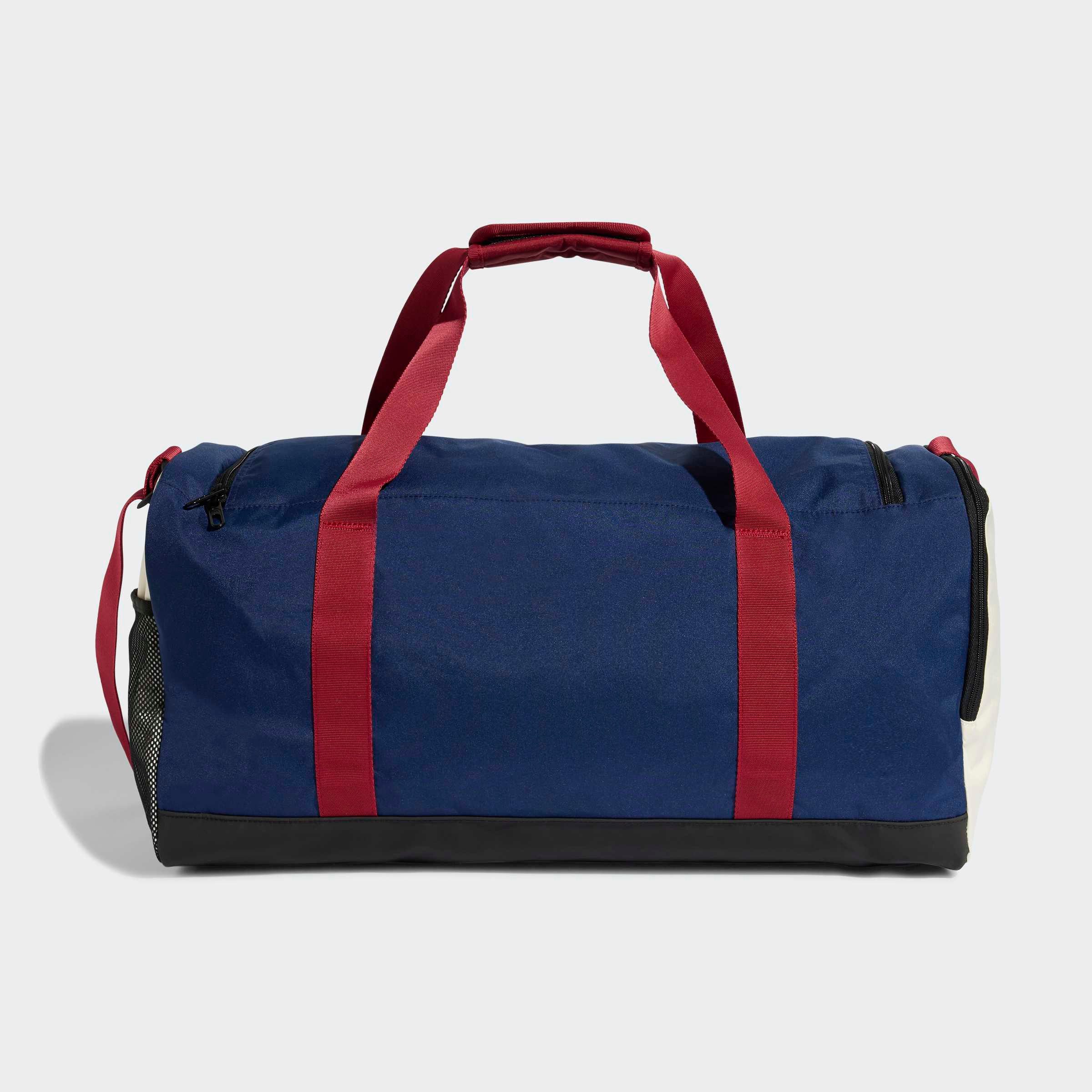 adidas Performance Sporttasche LINEAR DUFFELBAG M COLOURBLOCKING, aus Polyester, mit gepolsterten Griffen, sportlicher Look