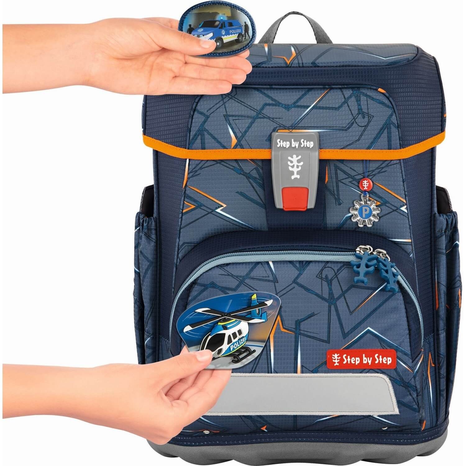 Step by Step Taschenanhänger MAGIC MAGS Helicopter Sam