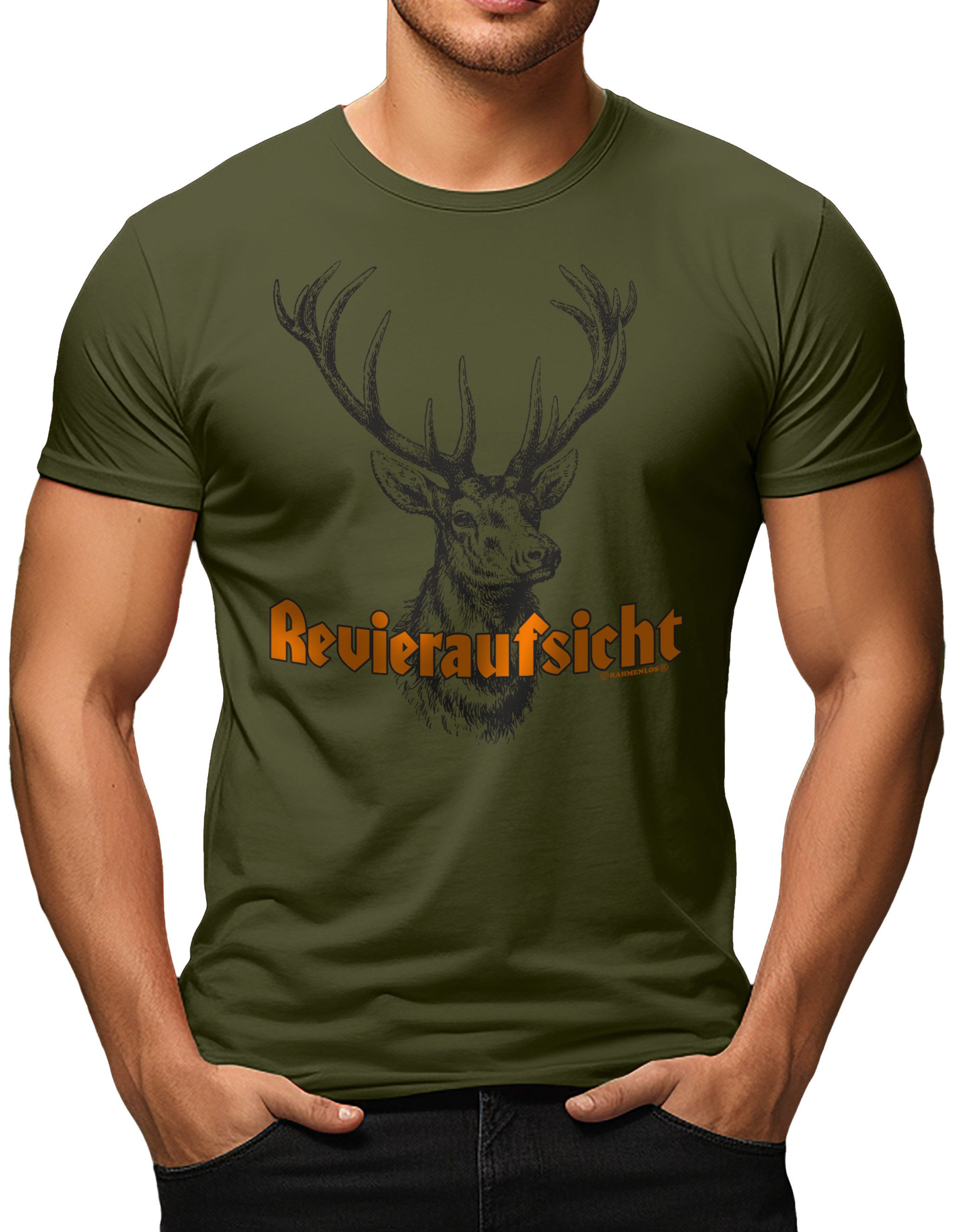 T-Shirt für den verantwortungsbewussten Jäger: Revieraufsicht