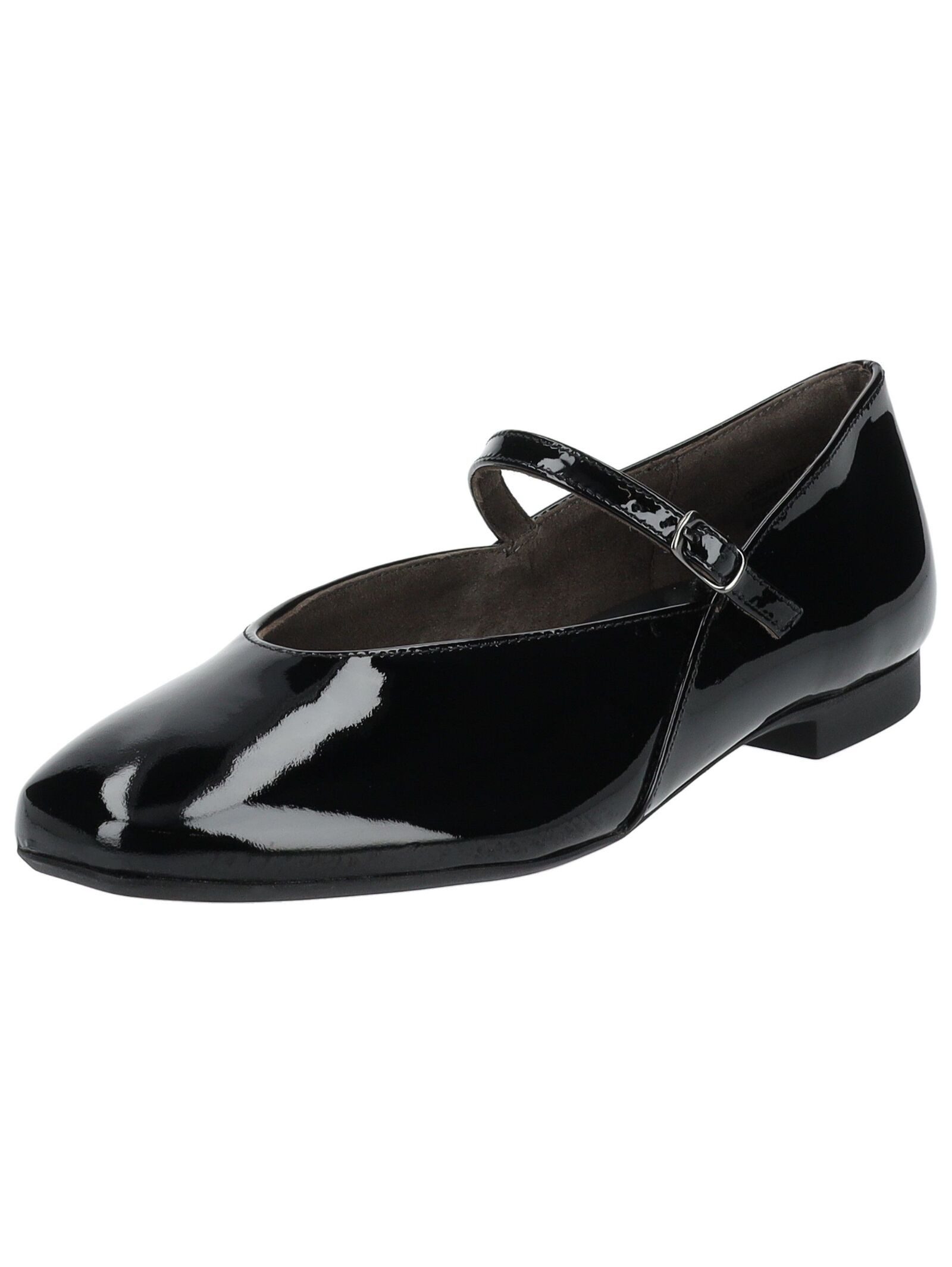 Ballerinas Leder Riemchenballerina