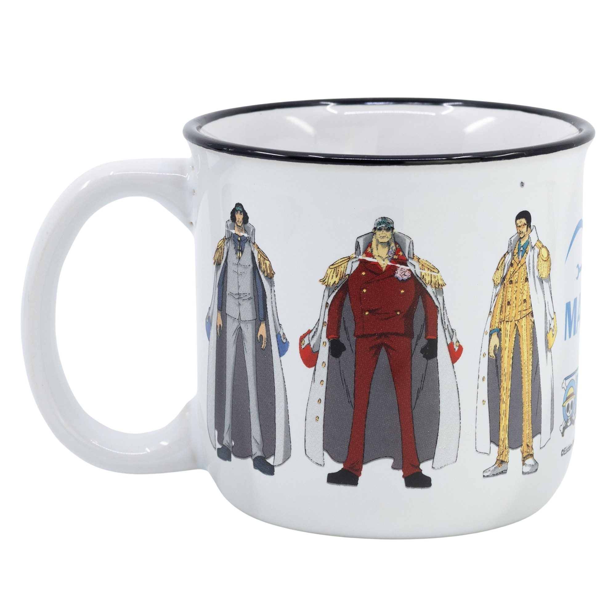 Stor Tasse Stor - One Piece Tasse aus Keramik 400ml - Marine Admiräle Motiv