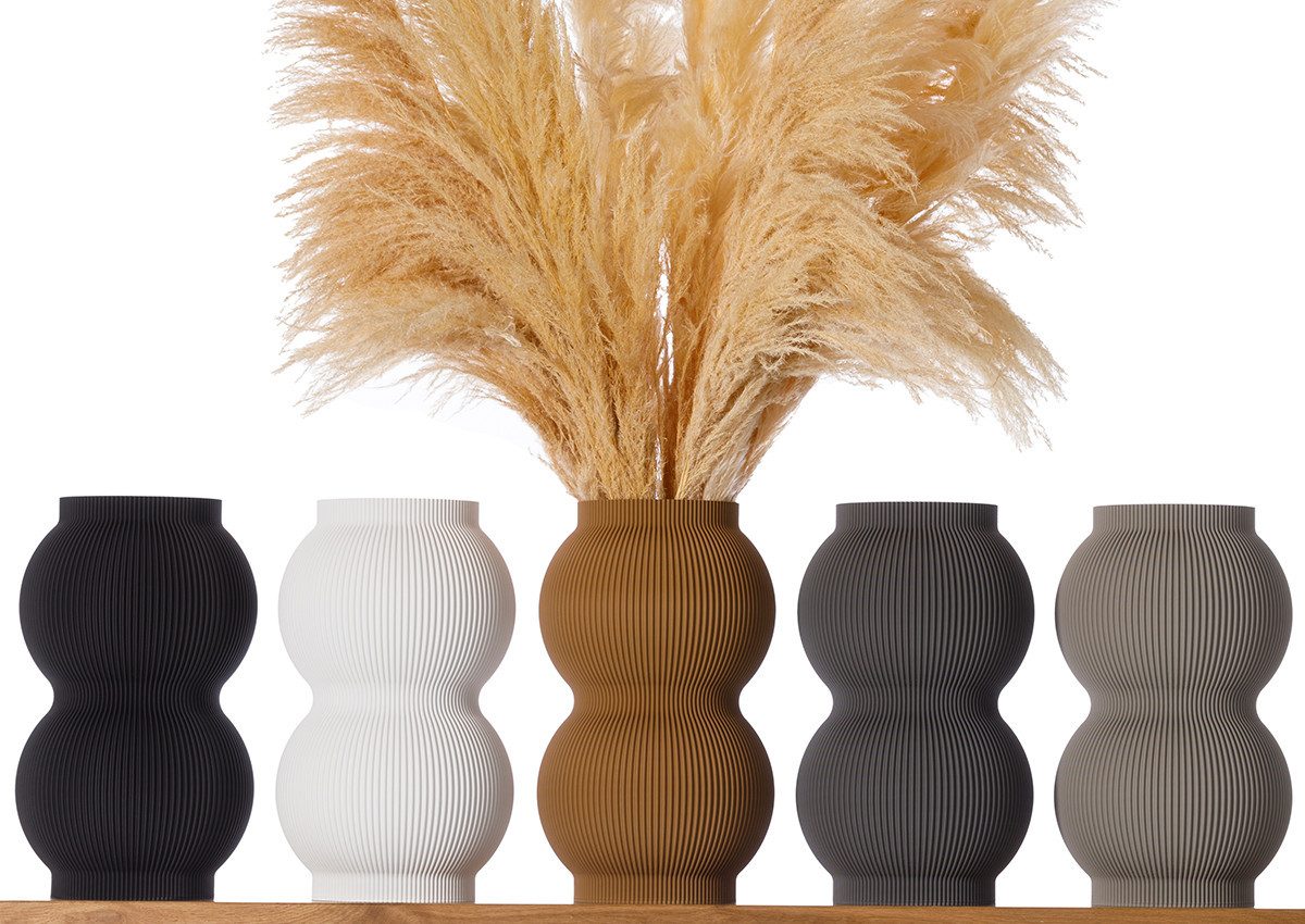3D Vase Bodenvase Danna XL 38cm günstig online kaufen