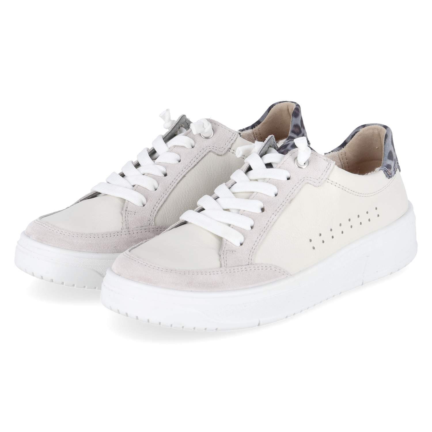 Legero Legero 2-000433-1000 Damen Leder white Schnürschuh