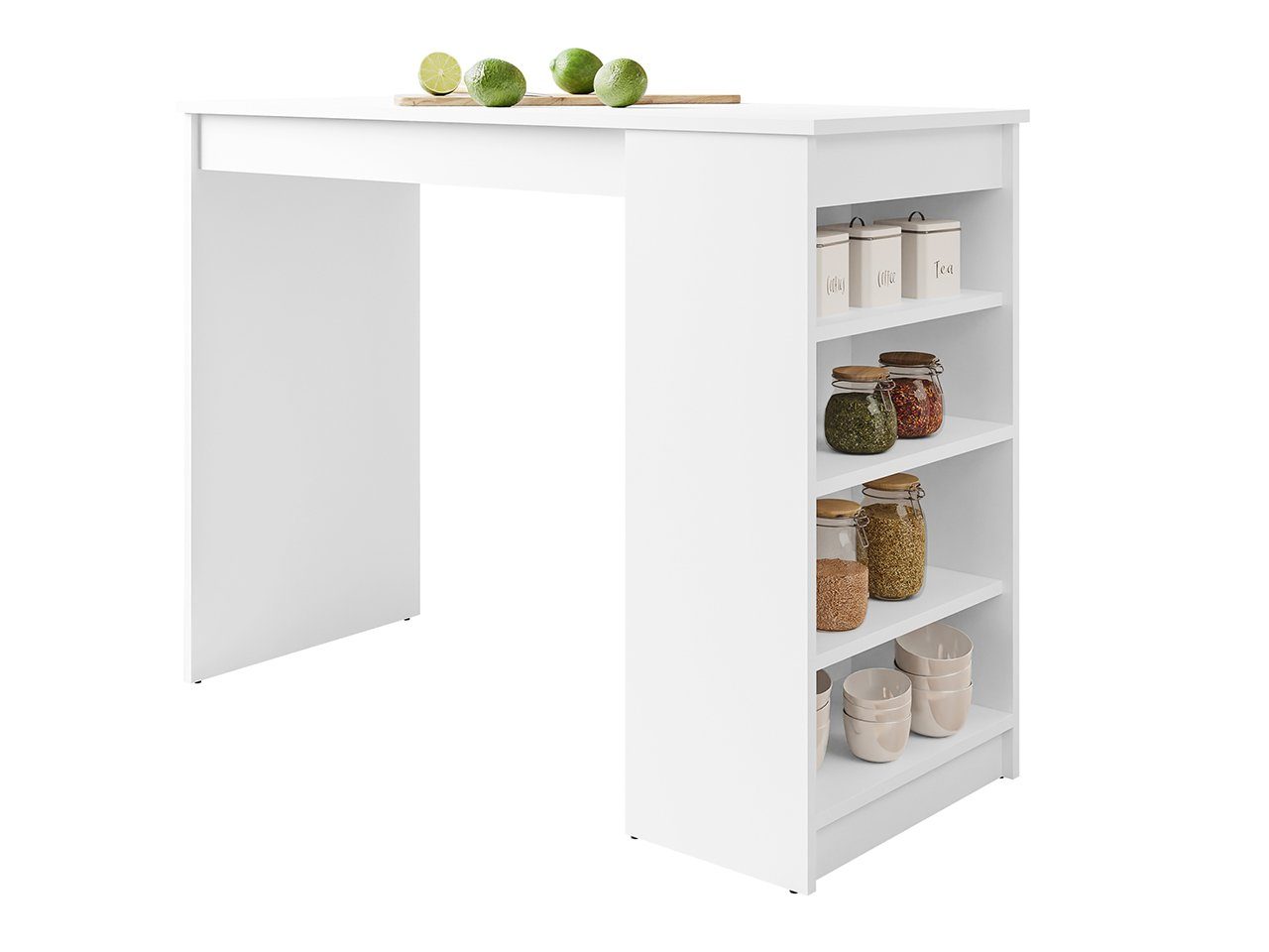 MIRJAN24 Bartisch Zotino (mit Regale), 102 günstig online kaufen