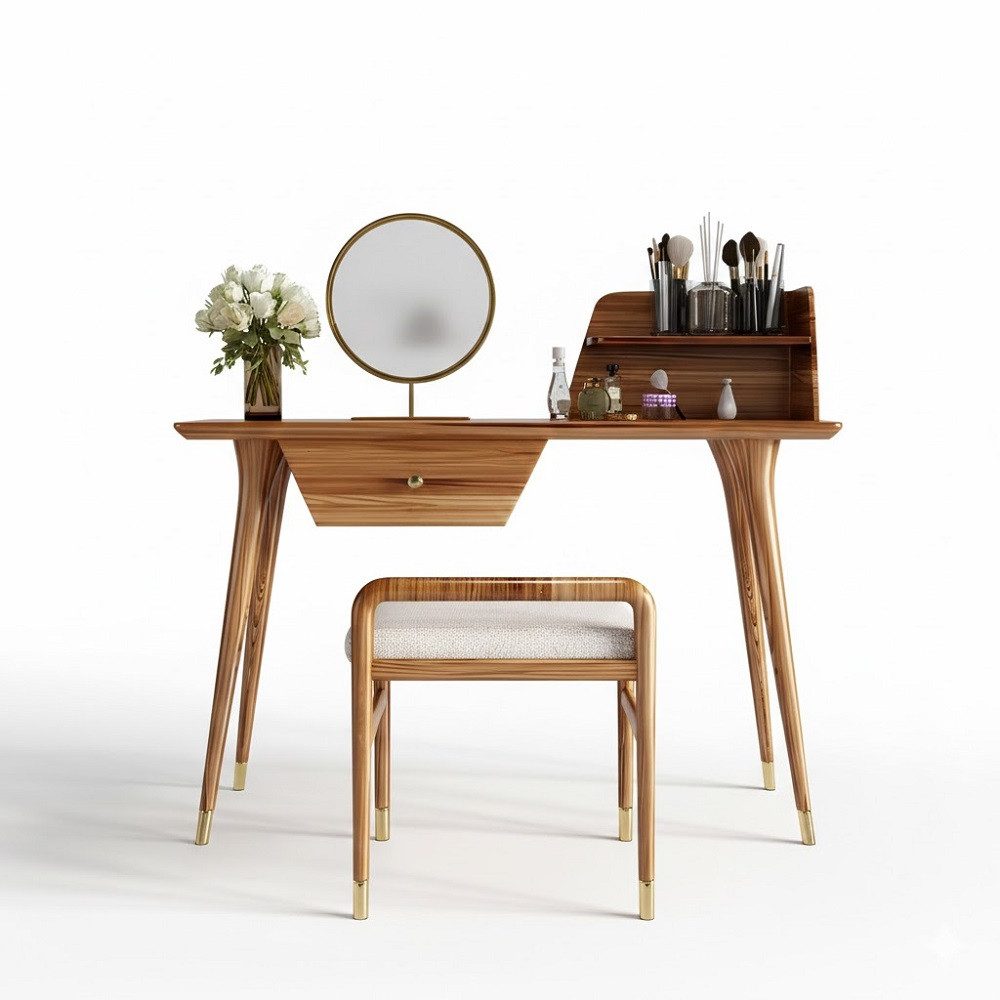 JVmoebel Schminktisch Eleganter Modern Schminktisch Kosmetiktisch Schlafzimmer Sofort (1-St), Made in Europa