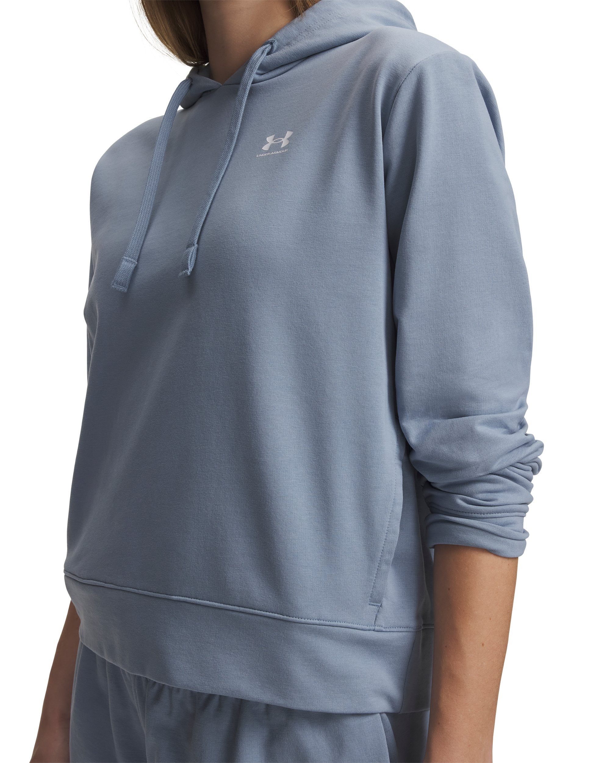 Under Armour® Kapuzensweatshirt SPORT TERRY HOODIE BLUE WIND