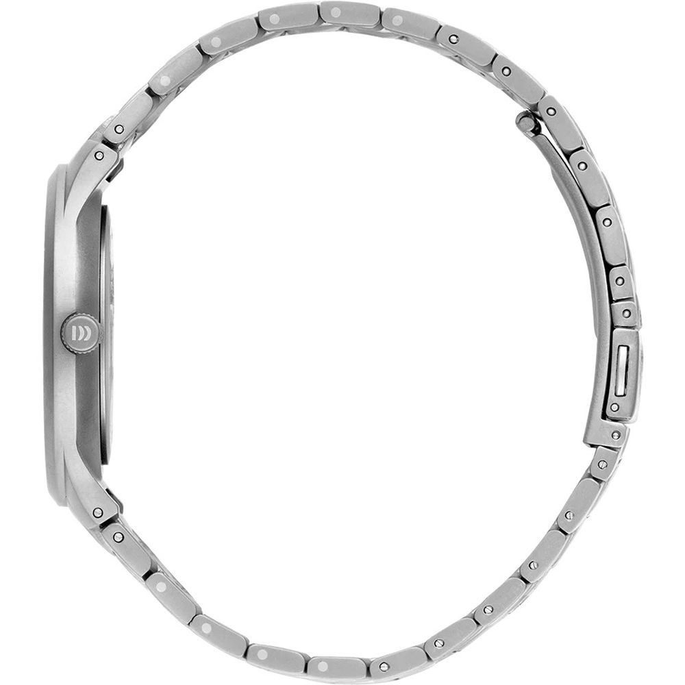Danish Design Titanuhr DANISH DESIGN Herren Armbanduhr BOGÖ IQ63Q1275 schwarz D39mm Titanband