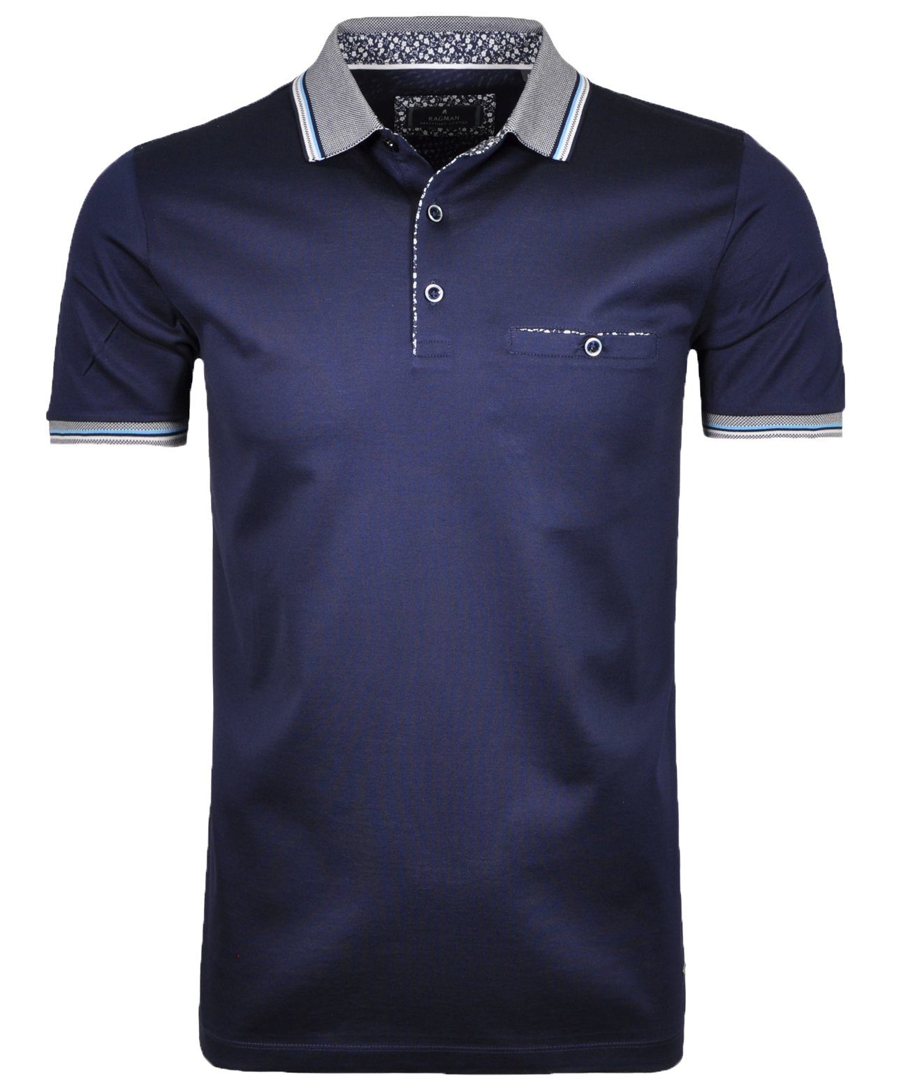 RAGMAN Poloshirt Marineblau