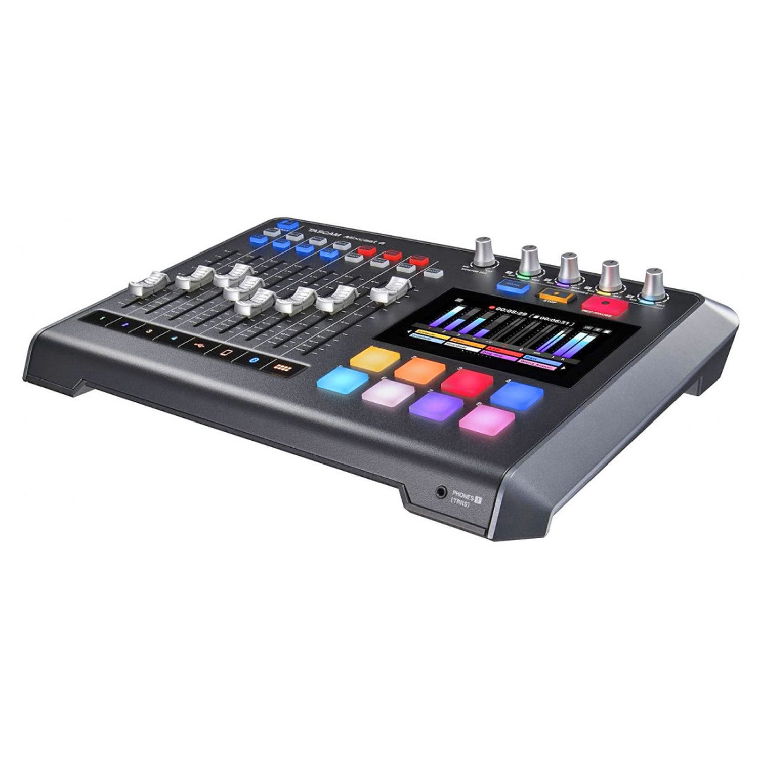 Tascam Tascam Mixcast 4 Podcast-Station Digitales Aufnahmegerät (Podcast-Aufnahmemischpult)