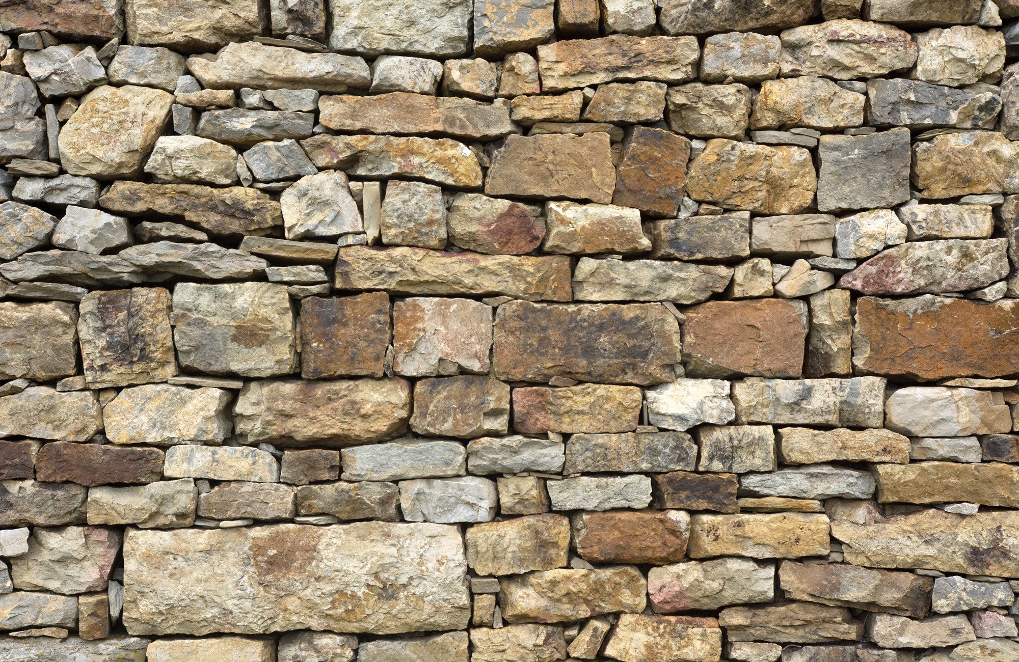 Fototapete VLIES-Tapete Premium "Steinwand"