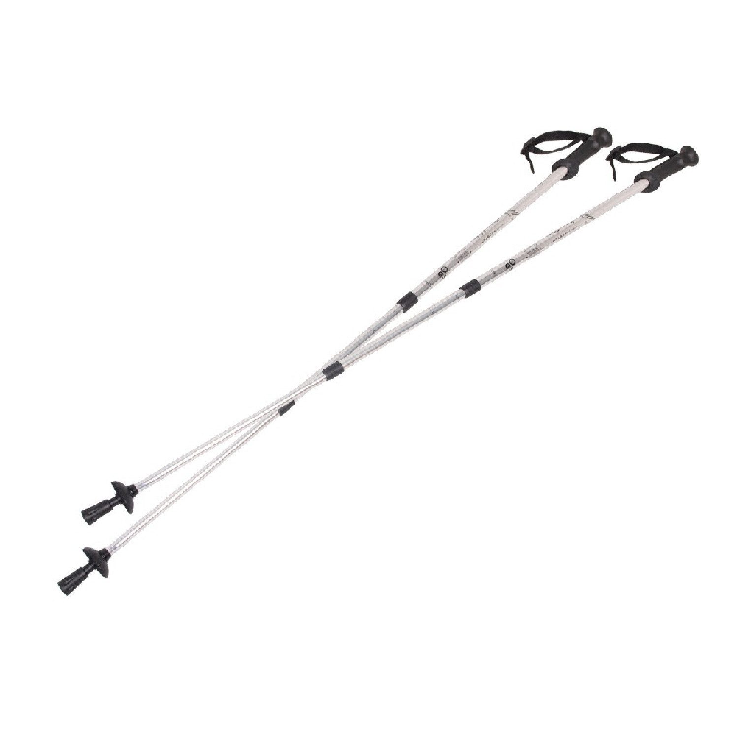 EUROBATT Sp. z o.o. Nordic-Walking-Stöcke 65–135 cm, teleskopisch (1 St), ANTI SHOCK-System - Dreiteilige Konstruktion