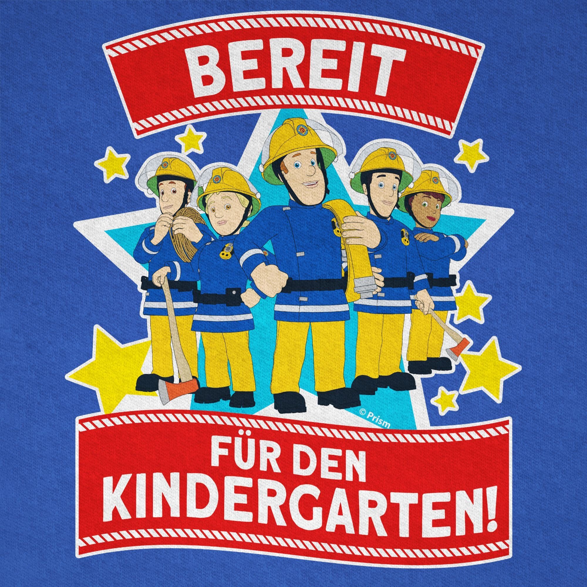 Shirtracer T-Shirt Bereit für den Kindergarten! - Sam & Team (1-tlg) Feuerwehrmann Sam Jungen