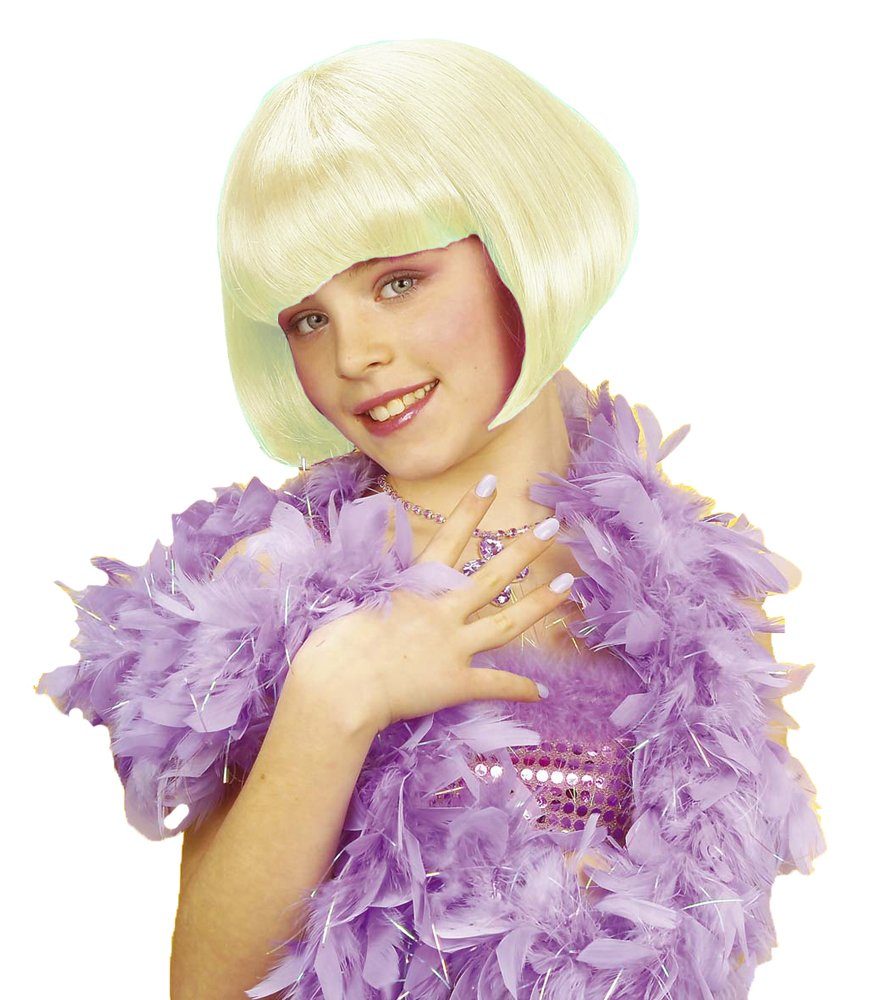 Kostüm-Perücke Kinder Pagenkopf Bob Perücke Jazz Girl - Blond