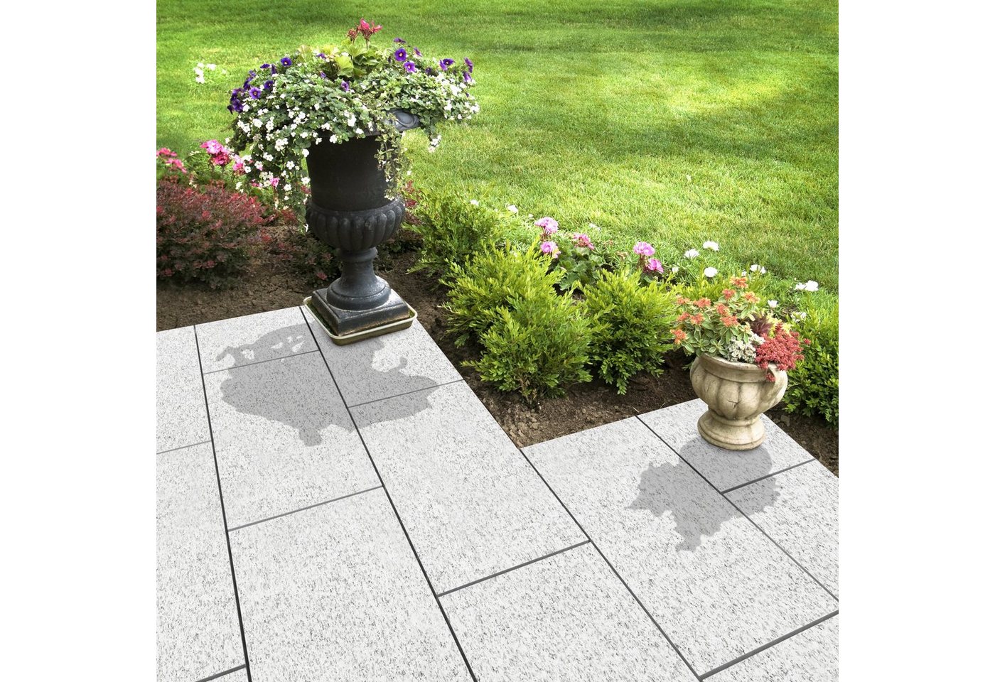 florco® Klickfliesen »Stone Granit XL«, 2 Stück/Pack (0,36 m), vollflächig, 30x60x2,8 cm-HomeTrends