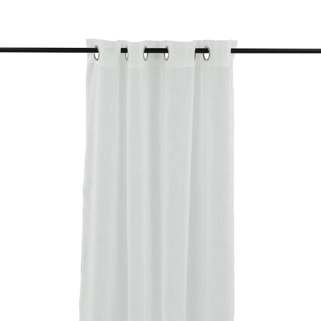Home, (1 Weiß, Gardine Venture St) Kaya cm Polyester Vorhang 240x140