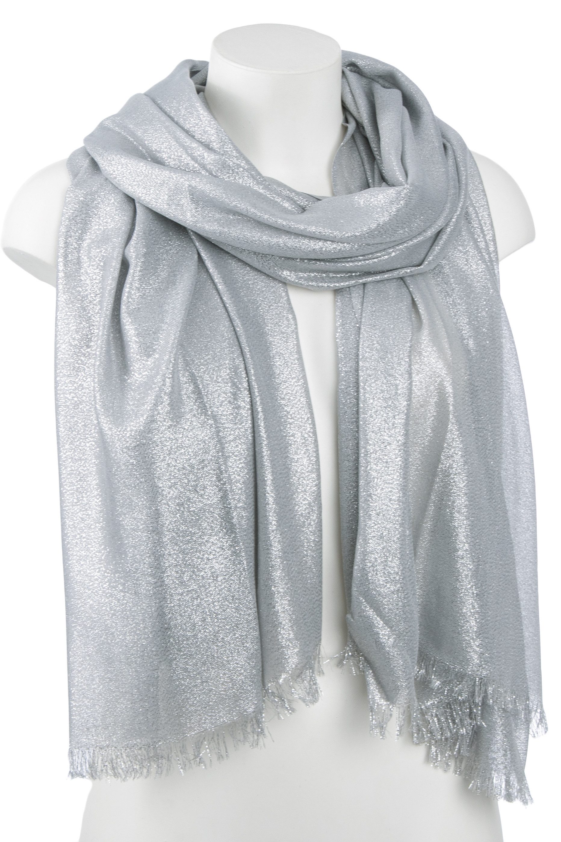 Cassandra Accessoires Modeschal "Gracie", festliches Schultertuch, mit meta günstig online kaufen