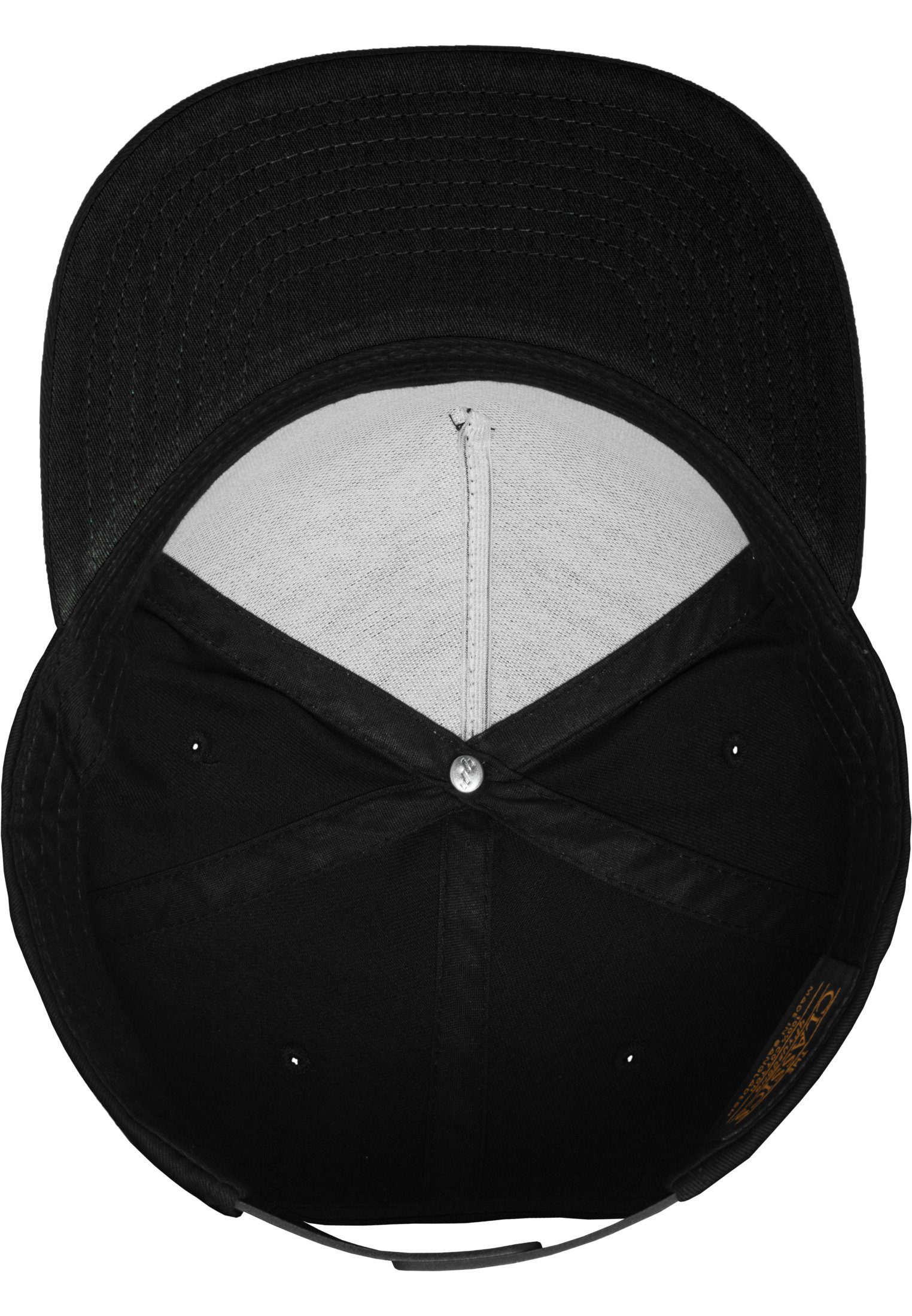 Snapback 6007 Classic Flexfit 5 Panel Flexfit blk/blk Cap Flex