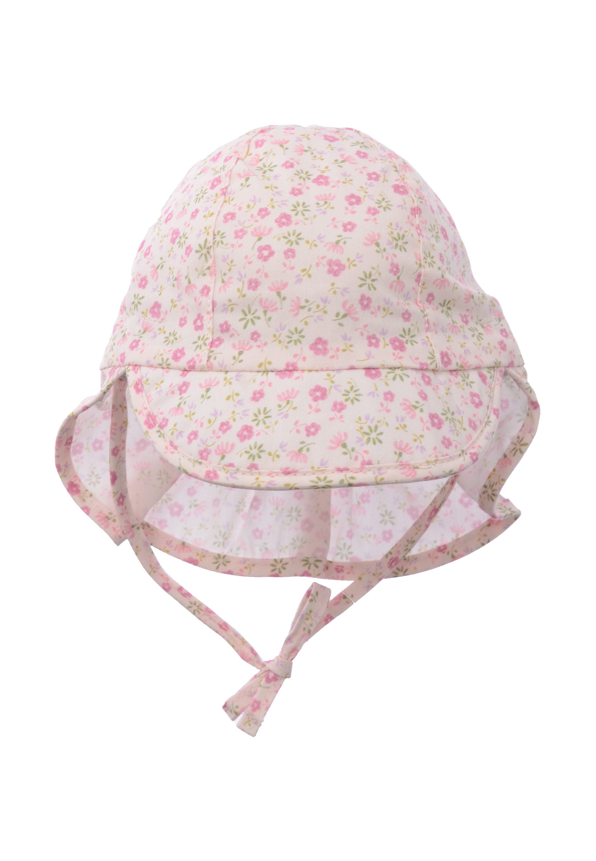 Liliput Strickmütze Blümchen mit praktischem Nackenschutz günstig online kaufen