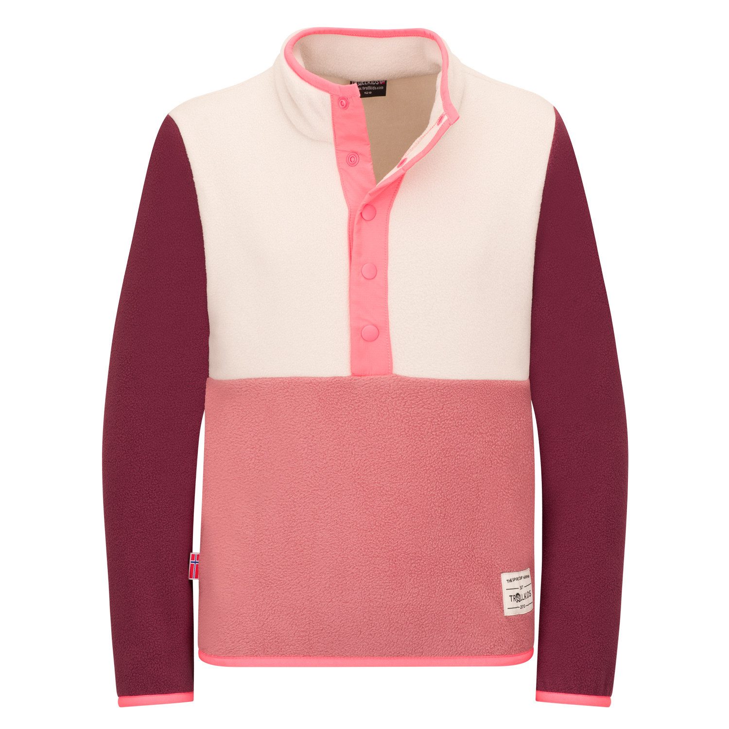 TROLLKIDS Fleeceshirt Kids Flekkefjord Half Zip