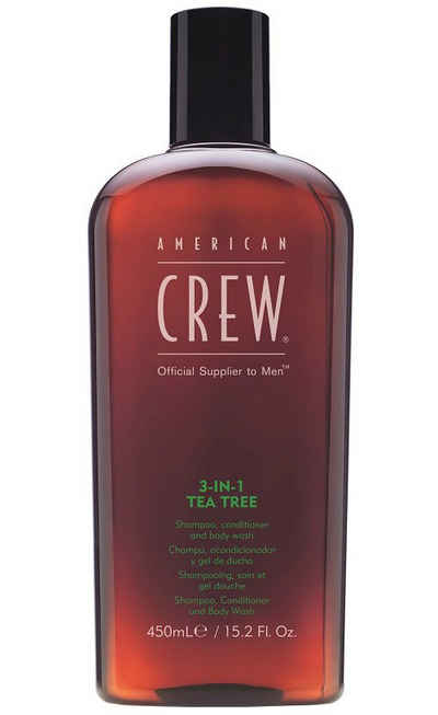 American Crew Haarshampoo 3In1 Tea Tree Shampoo 450 ml