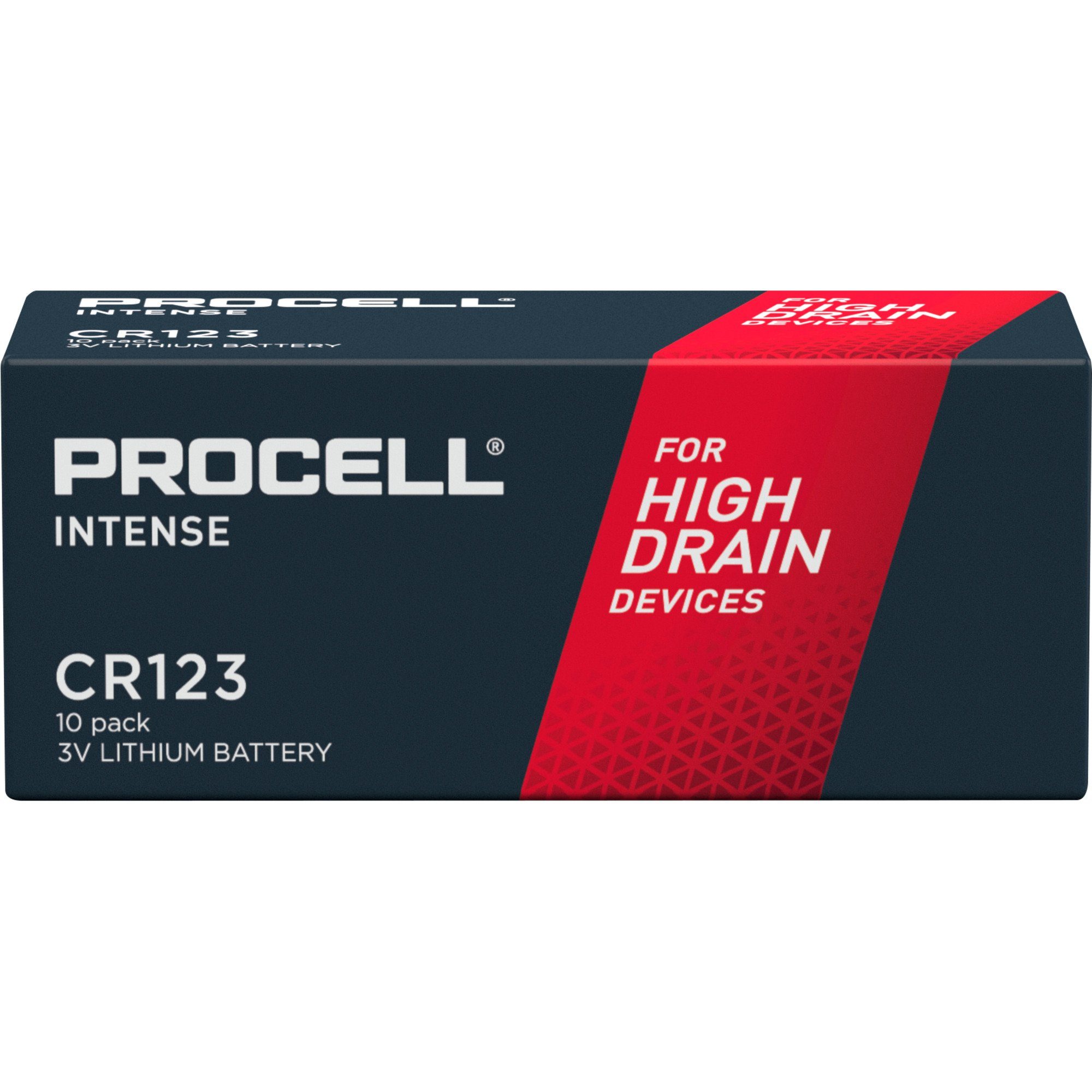 Duracell Procell CR123A High Power Lithium Intense Batterie Batterie