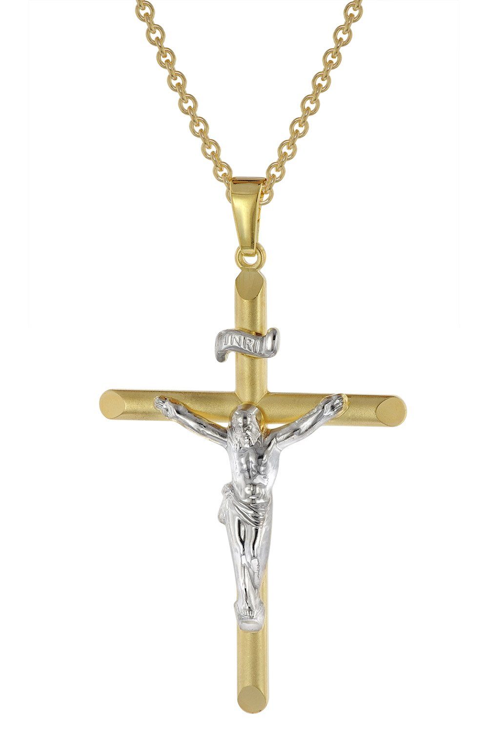 trendor Kette mit Anhänger Kreuz-Anhänger 333 günstig online kaufen