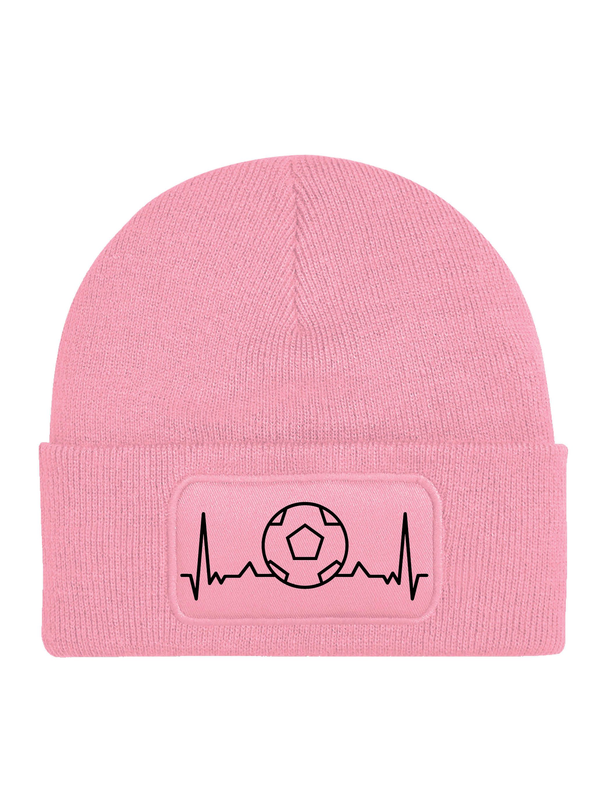 Youth Designz Beanie Unisex Kinder Beanie Mütze "Fußball" Sport Print Geschenk mit lustigem Aufdruck für Jungen und Mädchen Statement