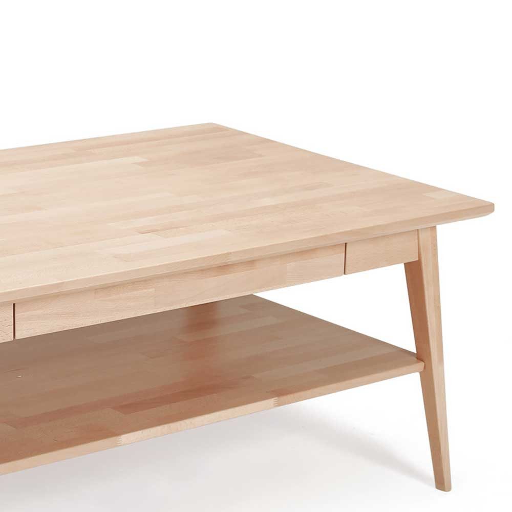 Pharao24 Couchtisch Ruven, aus Massivholz