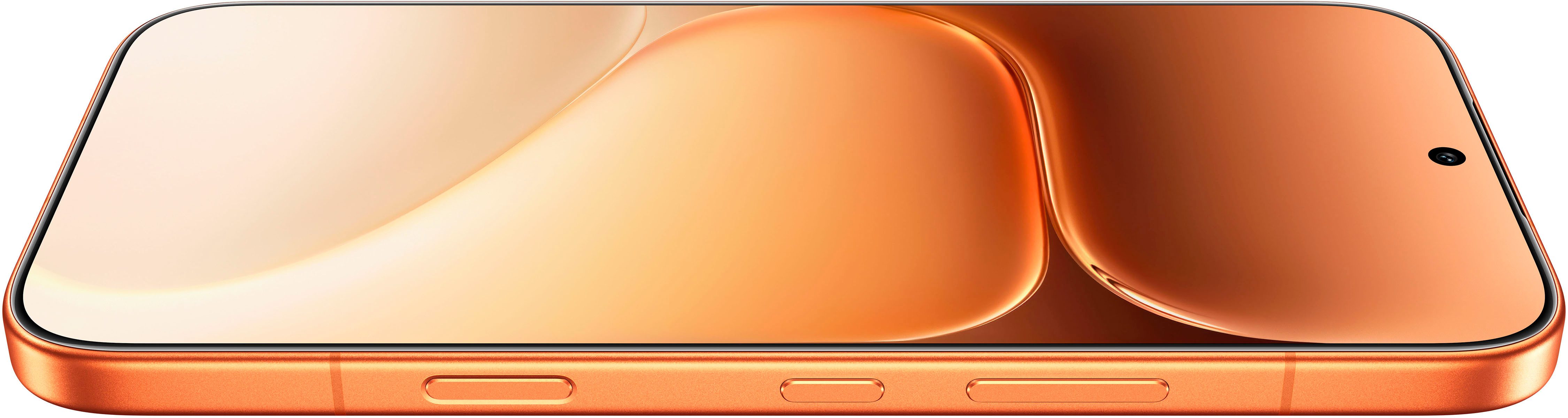 Honor 600 Smartphone (16,68 cm/6,57 Zoll, 512 GB Speicherplatz, 200 MP Kamera) orange