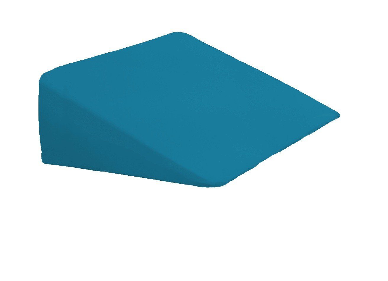 Kissenbezüge Keilkissen für Wasserbett, 40 Farben, DUKAL (1 Stück), aus hochwertigem Doppel-Jersey, mit Klettverschluss, Made in Germany Ocean-blau
