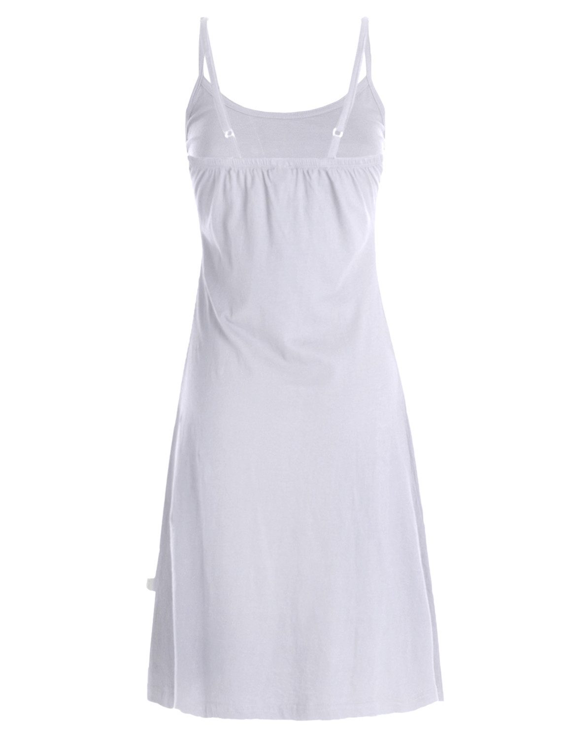 Vishes Sommerkleid Damen Sommer-Kleider Mini-Kleid Jersey-Kleid Spagettiträger-Kleid Goa, Hippie, Retro Style