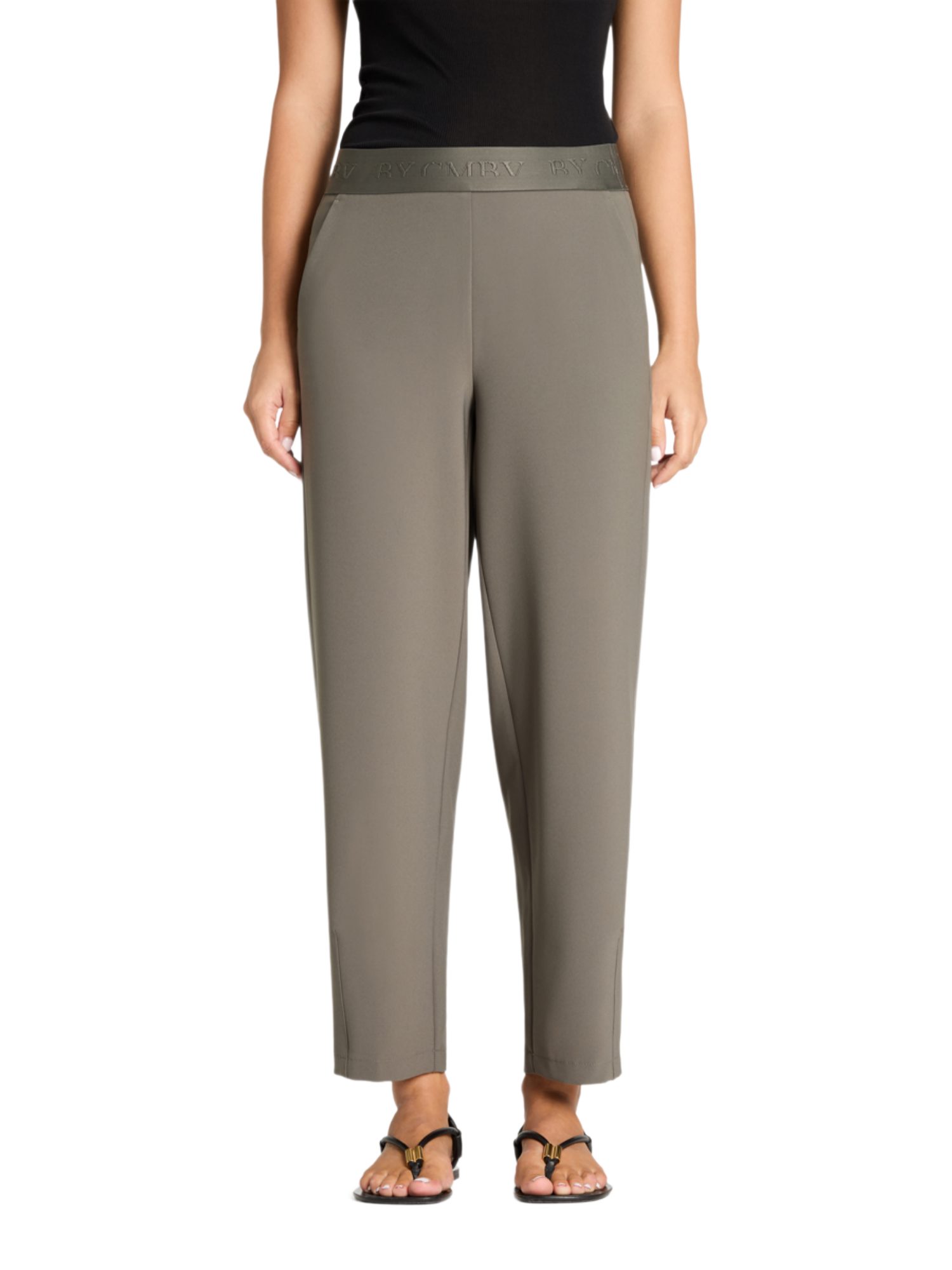 Cambio Stoffhose grau, Casual, Polyester, Unifarben, Regular Fit, Mittel