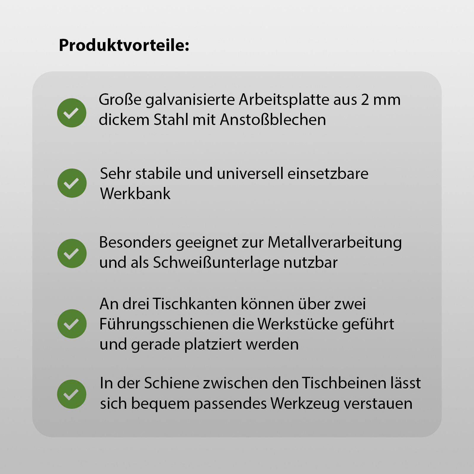 höhenverstellbar TRUTZHOLM Schweißtisch klappbar 77-100 cm von stufenlose Werkbank Neigu