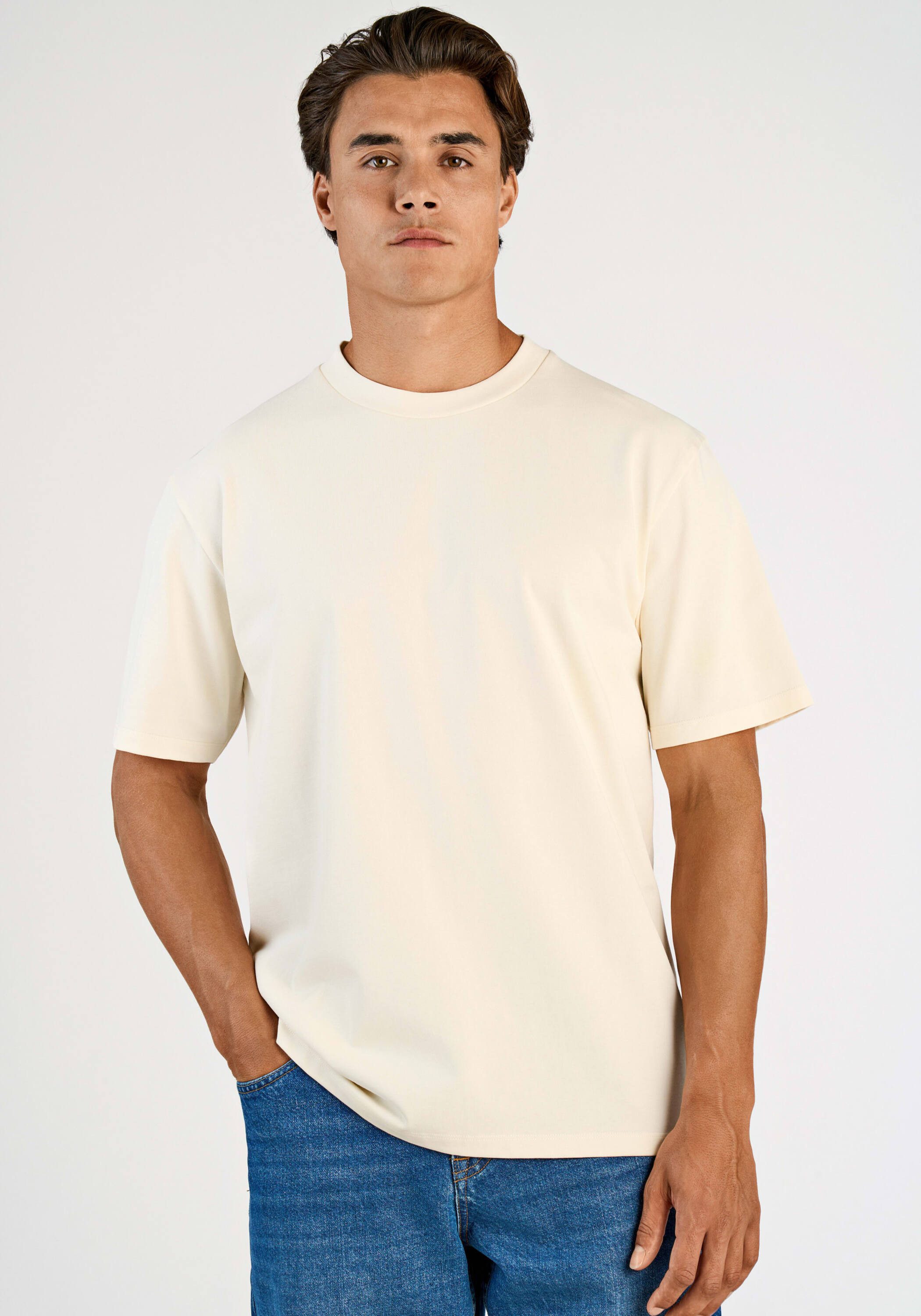 LINDBERGH Kurzarmshirt T-Shirt (Kurzarm) Oversize Fit