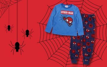 Sarcia.eu Pyjama MARVEL Spider-Man Pyjama/Schlafanzug für Jungen, langärmelig 4-5 Jahre