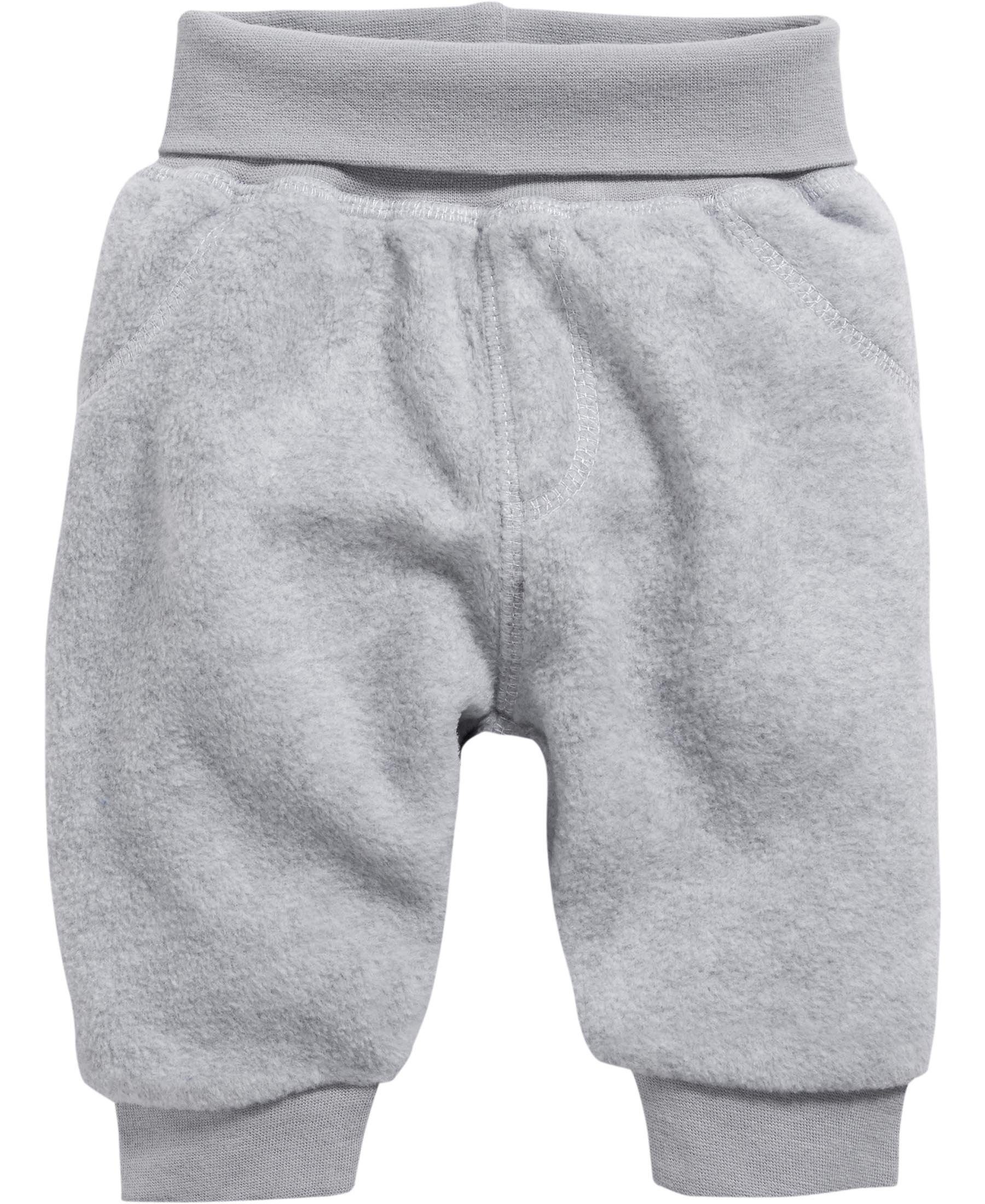 Schnizler Schlupfhose Baby Pumphose Fleece mit Strickbund