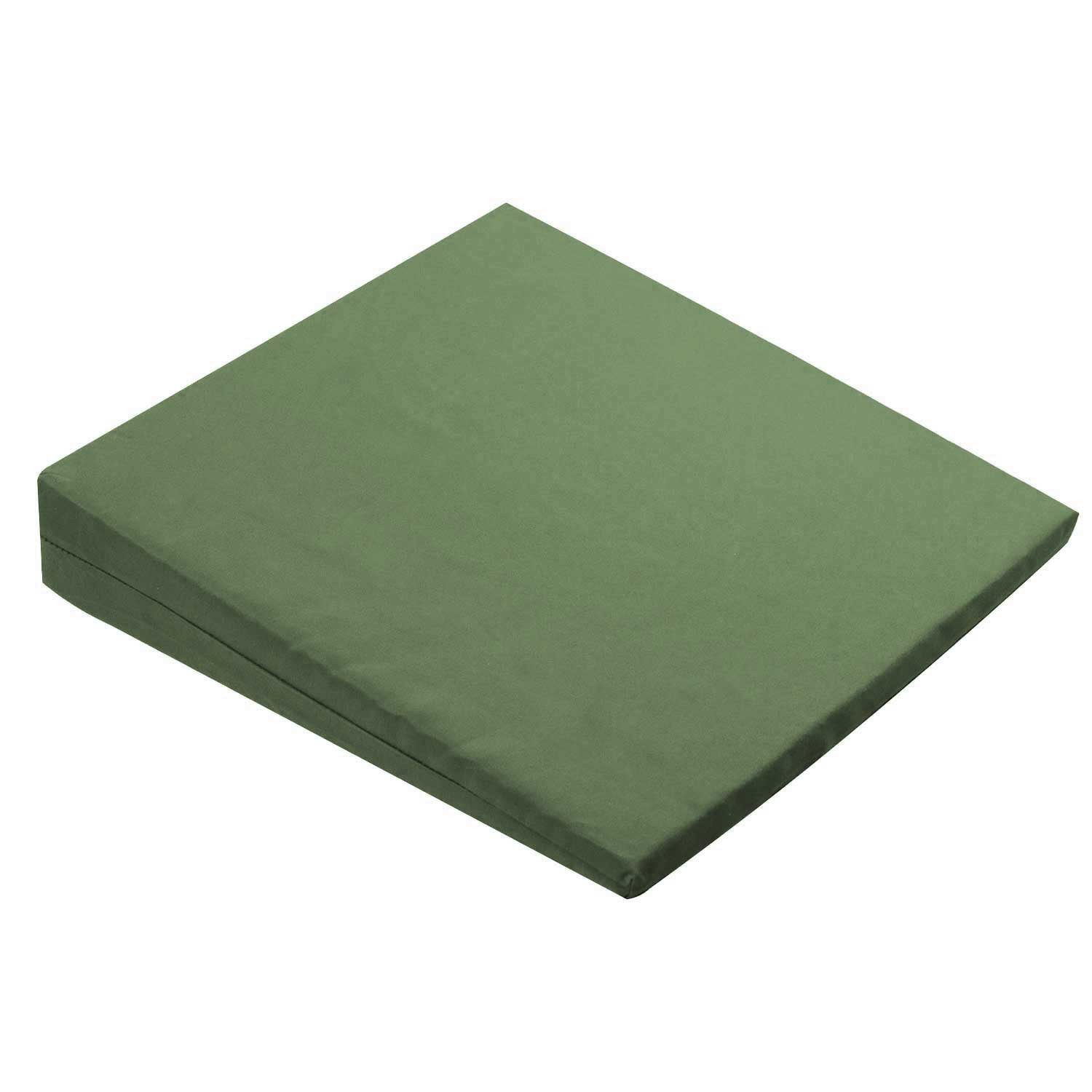 Sundo Homecare GmbH Keilkissen Sundo Keilkissen grün 37x37x7/2 cm mit waschbarem Bezug, Einzelartikel, 1-tlg., 1 Artikel, keilförmig, zur Unterstützung einer aufrechten Sitzhaltung
