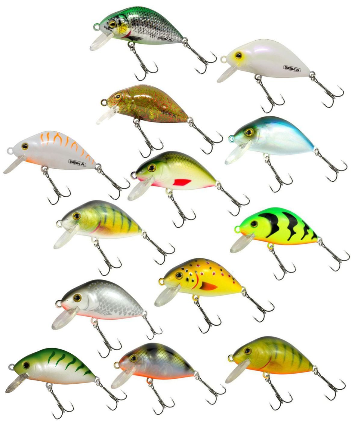 Seika Pro Kunstköder Seika Pro Wobbler Kamakura 6cm 12,8g - Crankbait