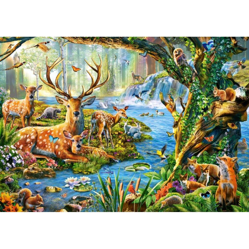 Castorland Puzzle Puzzle Leben im Wald günstig online kaufen