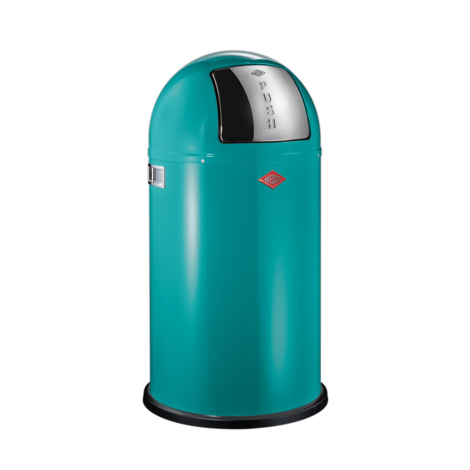 WESCO Mülleimer Wesco Mülleimer Pushboy 50 Liter - Türkis