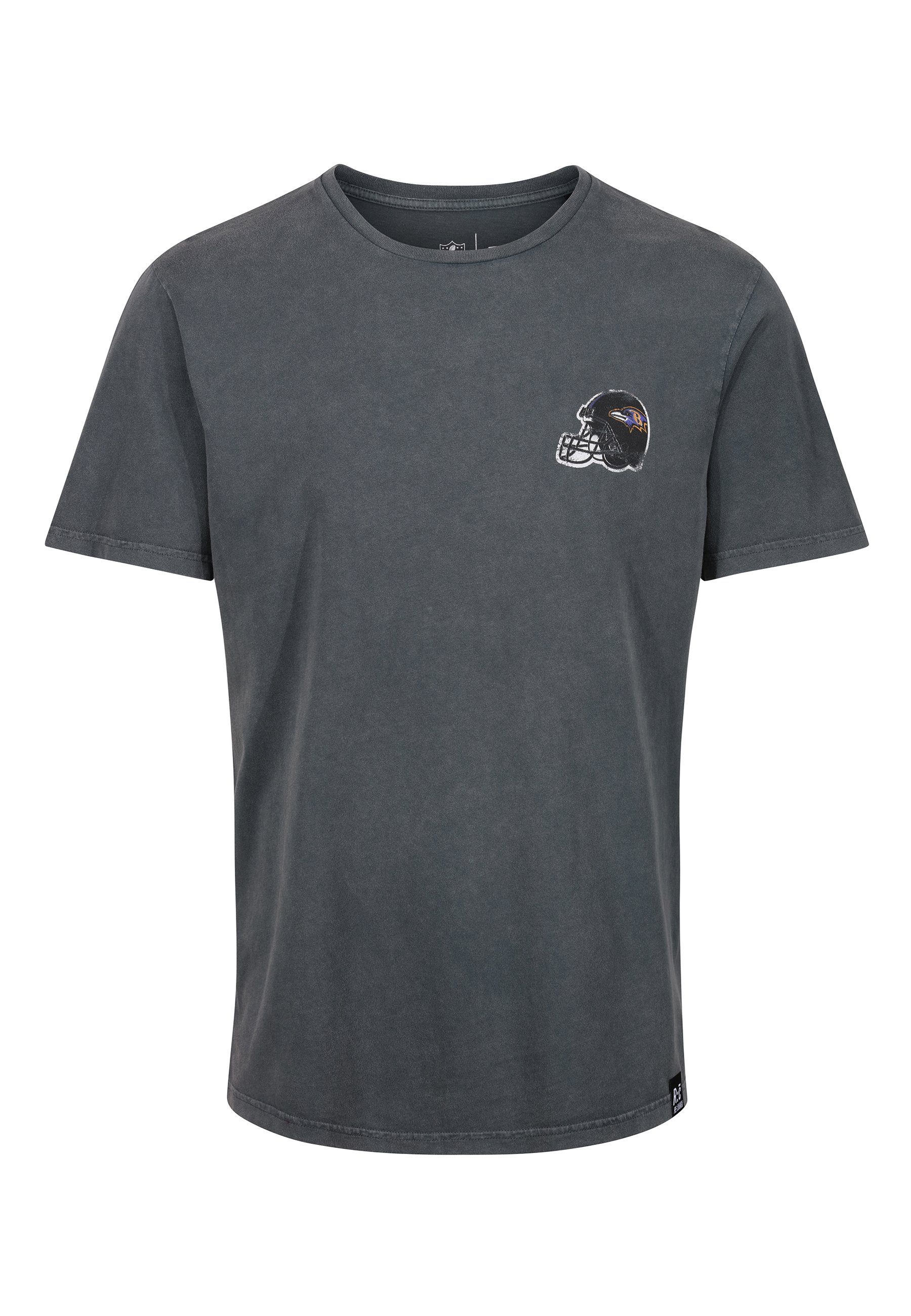 zertifizierte T-Shirt RAVENS GOTS NFL Bio-Baumwolle COLLEGE Recovered