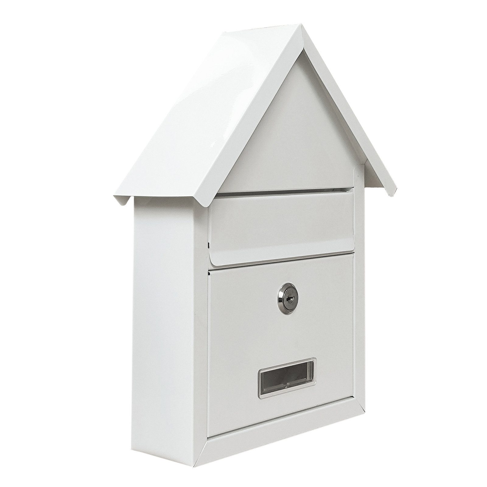 HTI-Living Briefkasten Briefkasten Amin Weiß mit Spitzdach (Stück, 1-St., 1 günstig online kaufen